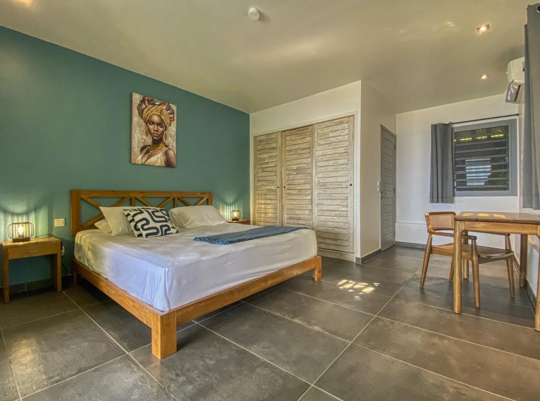 29.Location Villa piscine vue mer Deshaies Guadeloupe_Chambre 3